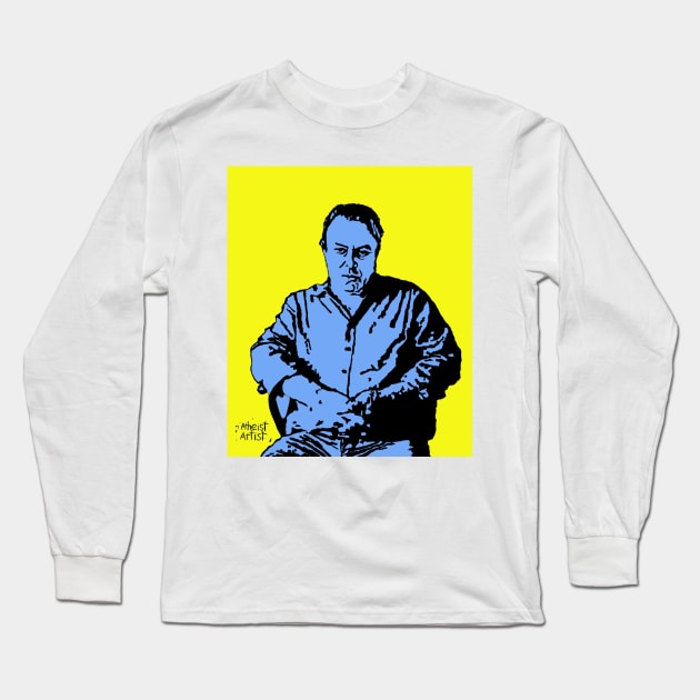 Christopher Hitchens Long Sleeve T-Shirt by DJVYEATES